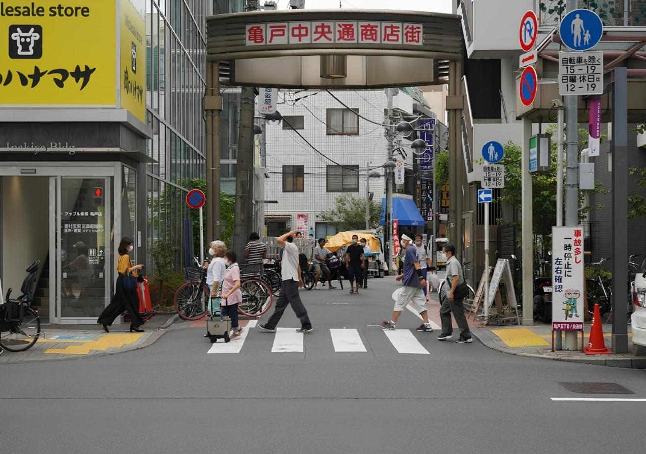 Appartamento テルヌファビュル亀戸 Tokyo Esterno foto
